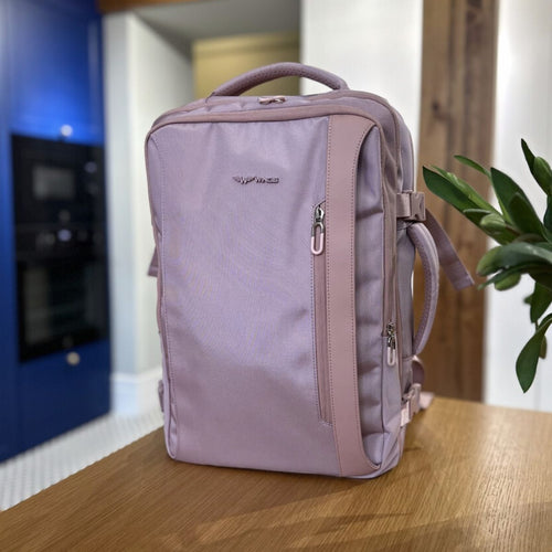 Multifunkčný rozšíriteľný batoh WINGS SKYLARK ružový