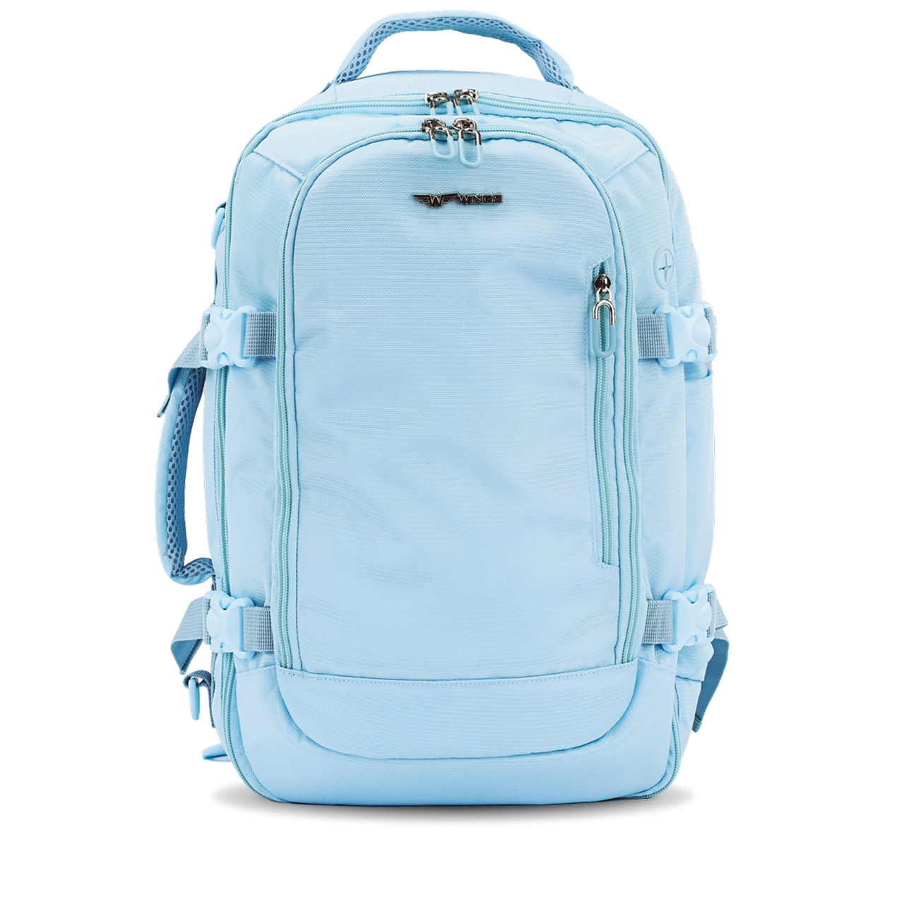 WINGS Kabinenrucksack Tasche 2in1 Tanager HELLBLAU