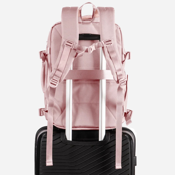 Strap for suitcase frame