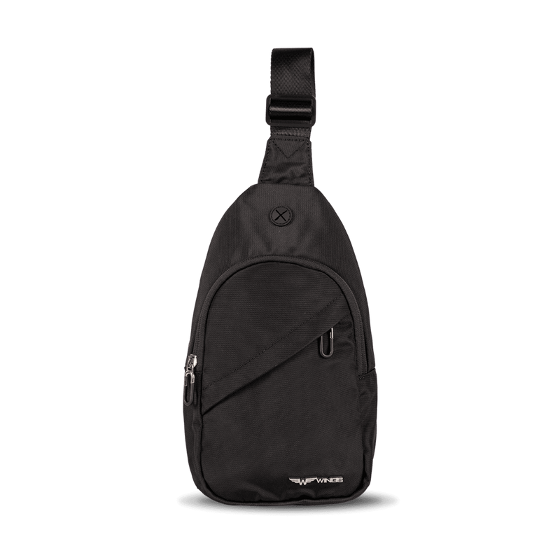 WINGS SKYLARK CROSSBODY Sling Backpack Black