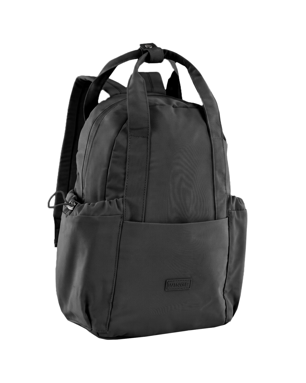 Malý batoh WINGS SOLENNE 12L na 14palcový notebook, městský, černý