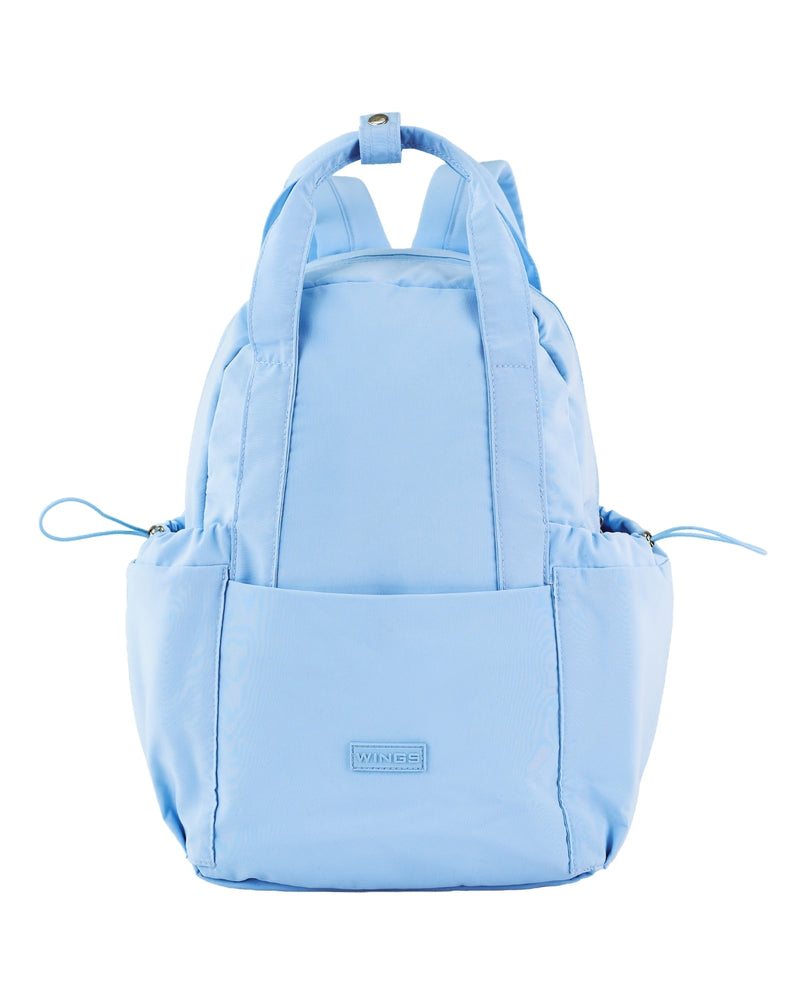 Malý batoh WINGS SOLENNE 12L na notebook do práce a školy modrý