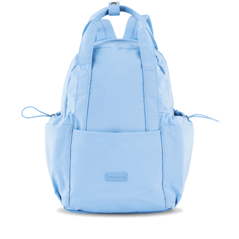 Malý batoh WINGS SOLENNE 12L na notebook do práce a školy modrý