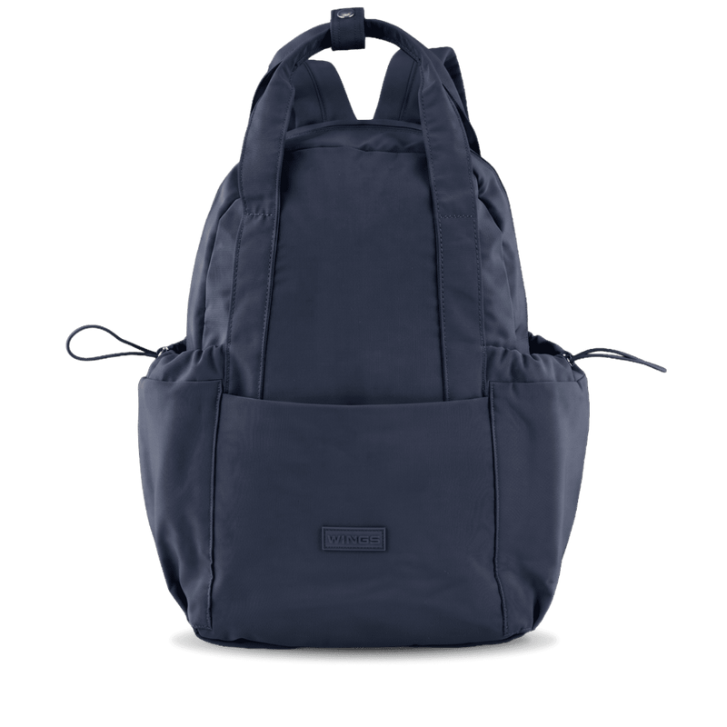 Malý batoh WINGS SOLENNE 12L na notebook do práce a školy NAVY BLUE
