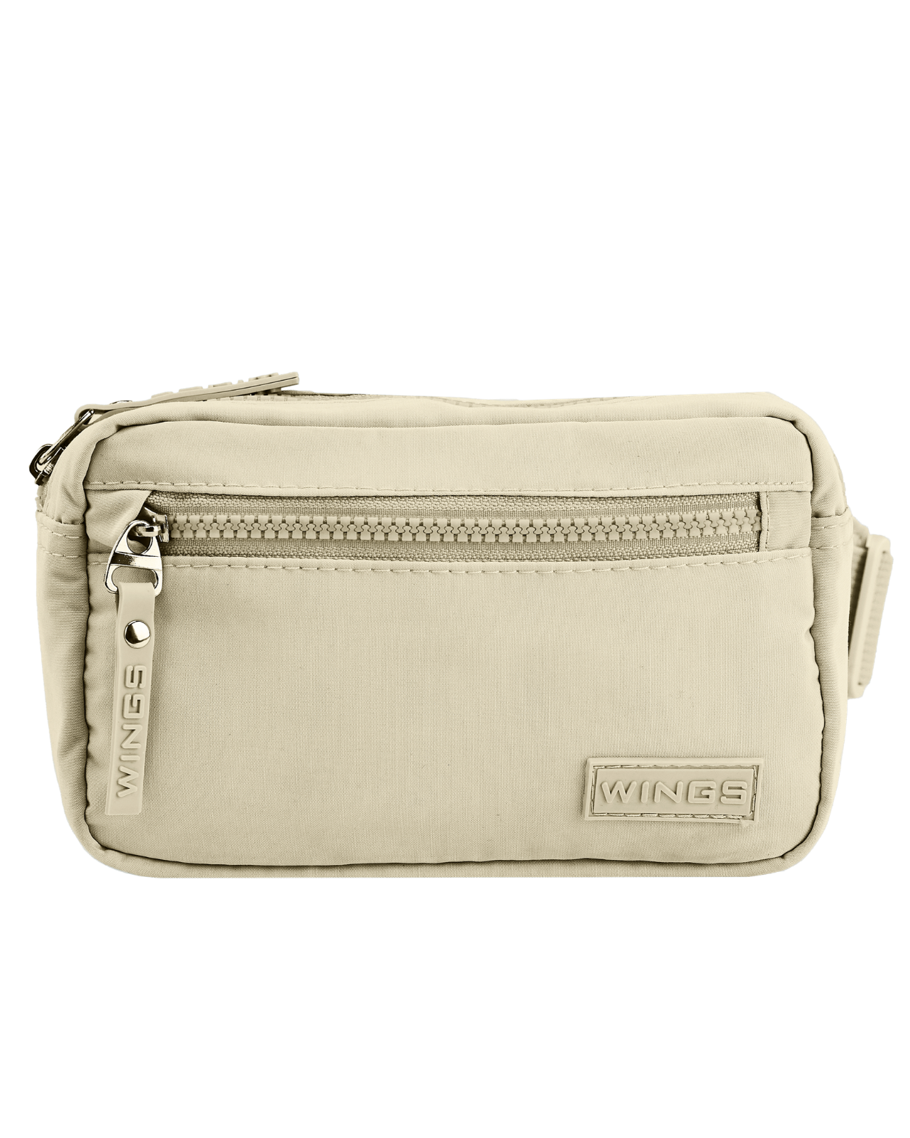 taljetaske WINGS SOLENNE, let urban bæltetaske, BEIGE