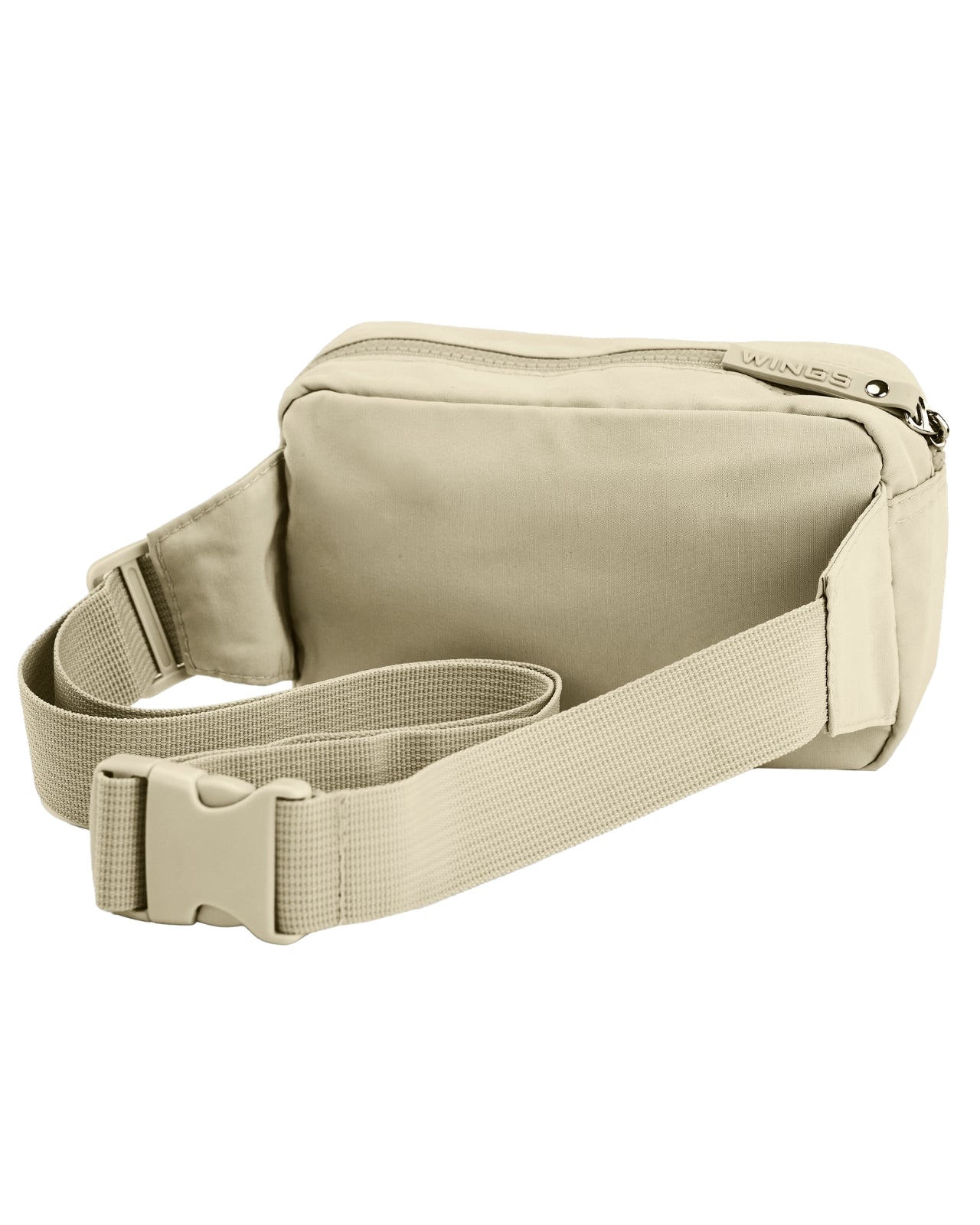 taljetaske WINGS SOLENNE, let urban bæltetaske, BEIGE