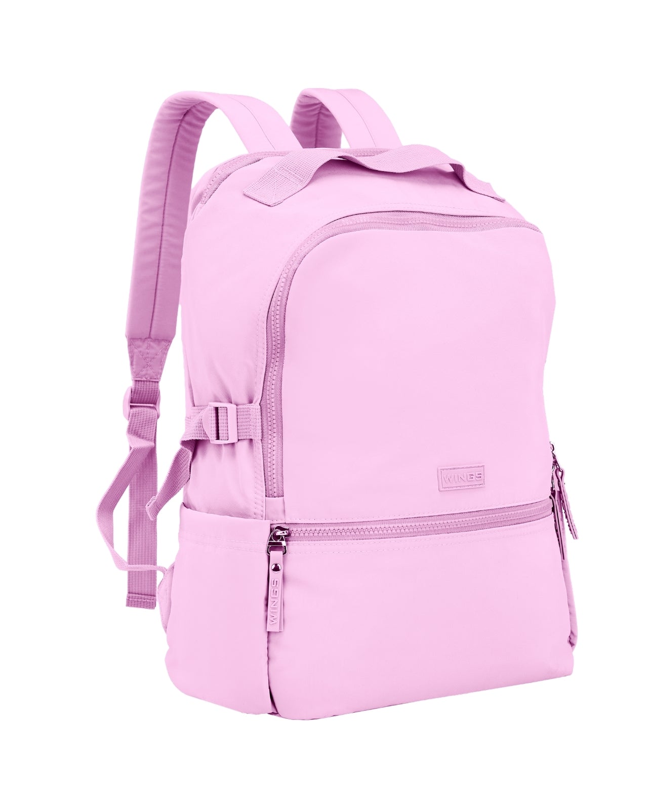 WINGS 22L urban backpack for a 17-inch laptop, for work, university, and travel, PINK