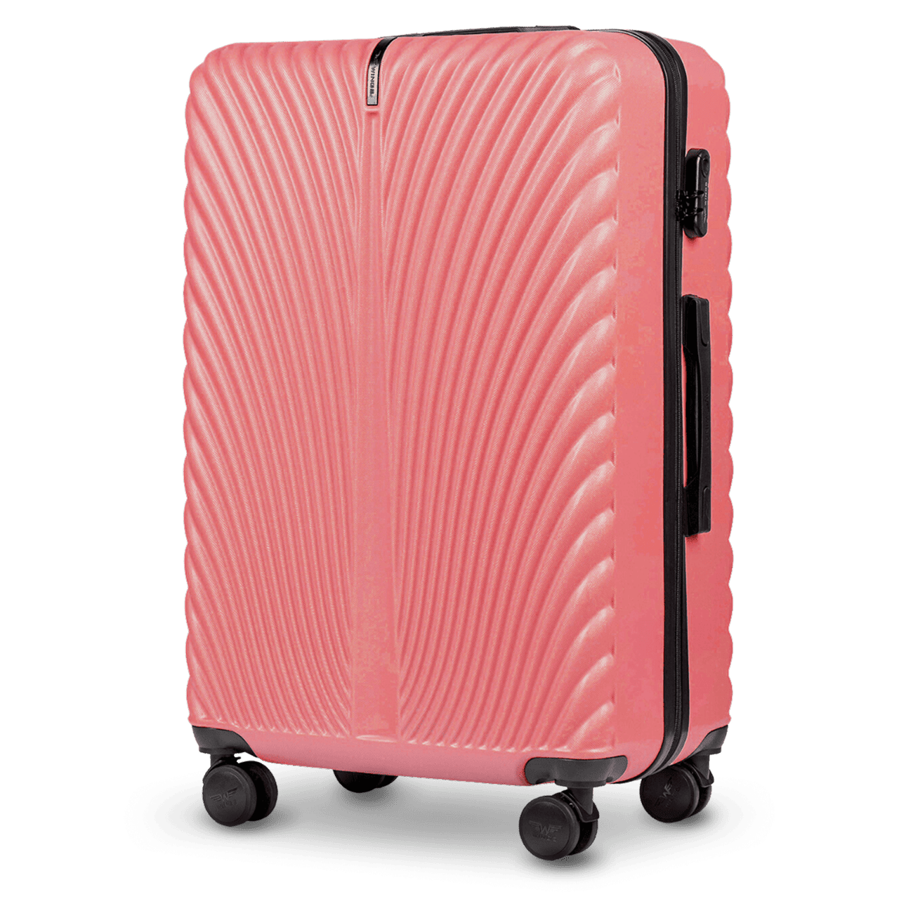 Didelis lagaminas WINGS SWAN 28" purvinai rožinis