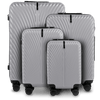 Set van 4 Wings SWAN GREY-koffers