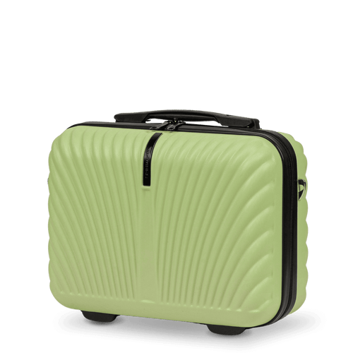 BEAUTY CASE WINGS SWAN 14" PISTACHIO