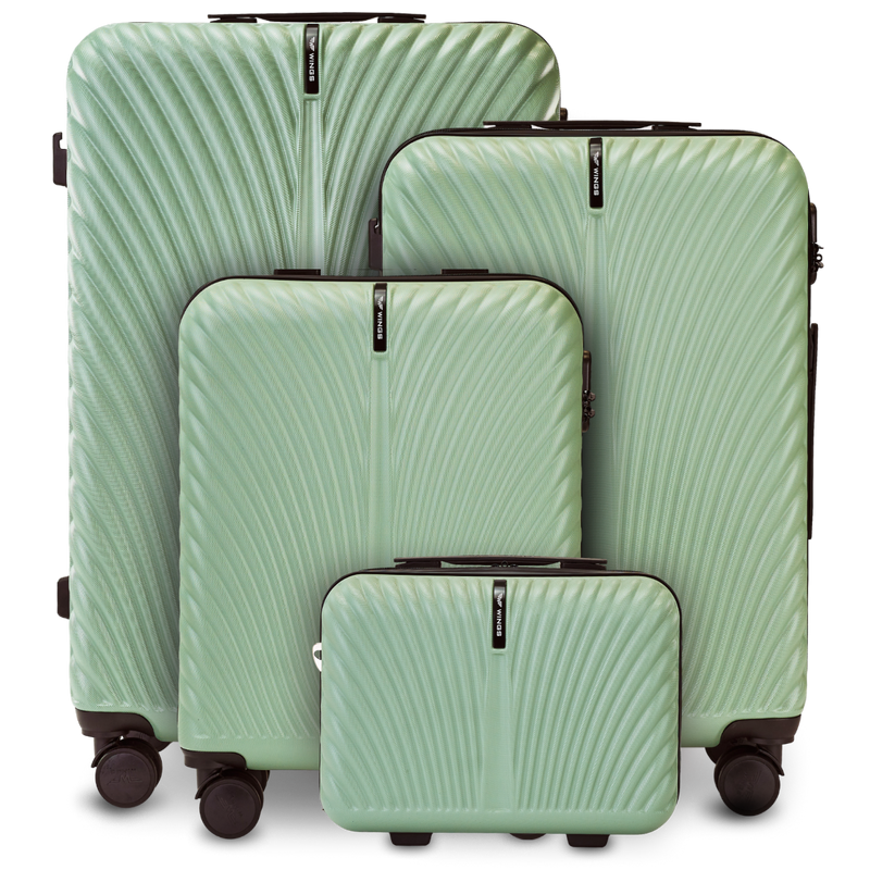 Sæt med 4 kufferter Wings SWAN 2.0 ARMY GREEN