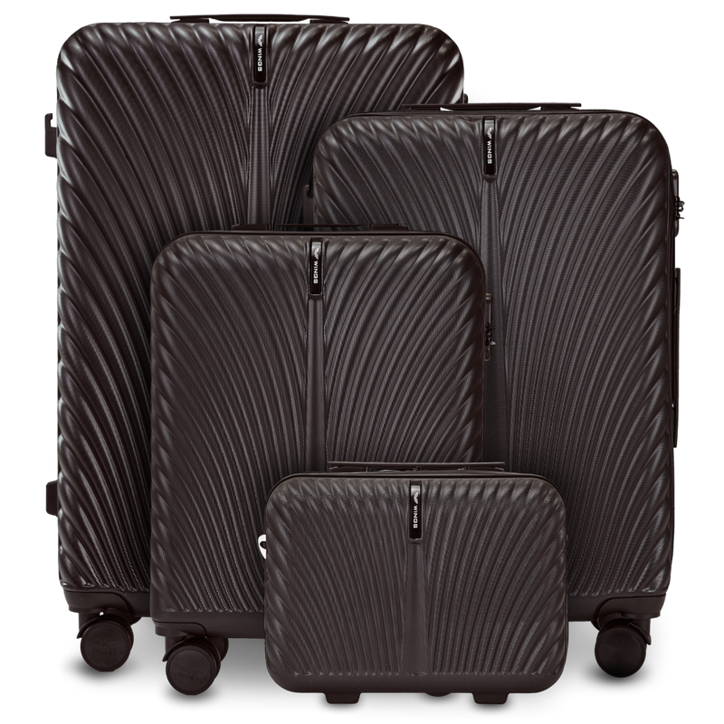 Set di 4 VALIGIE Wings SWAN 2.0 NERE