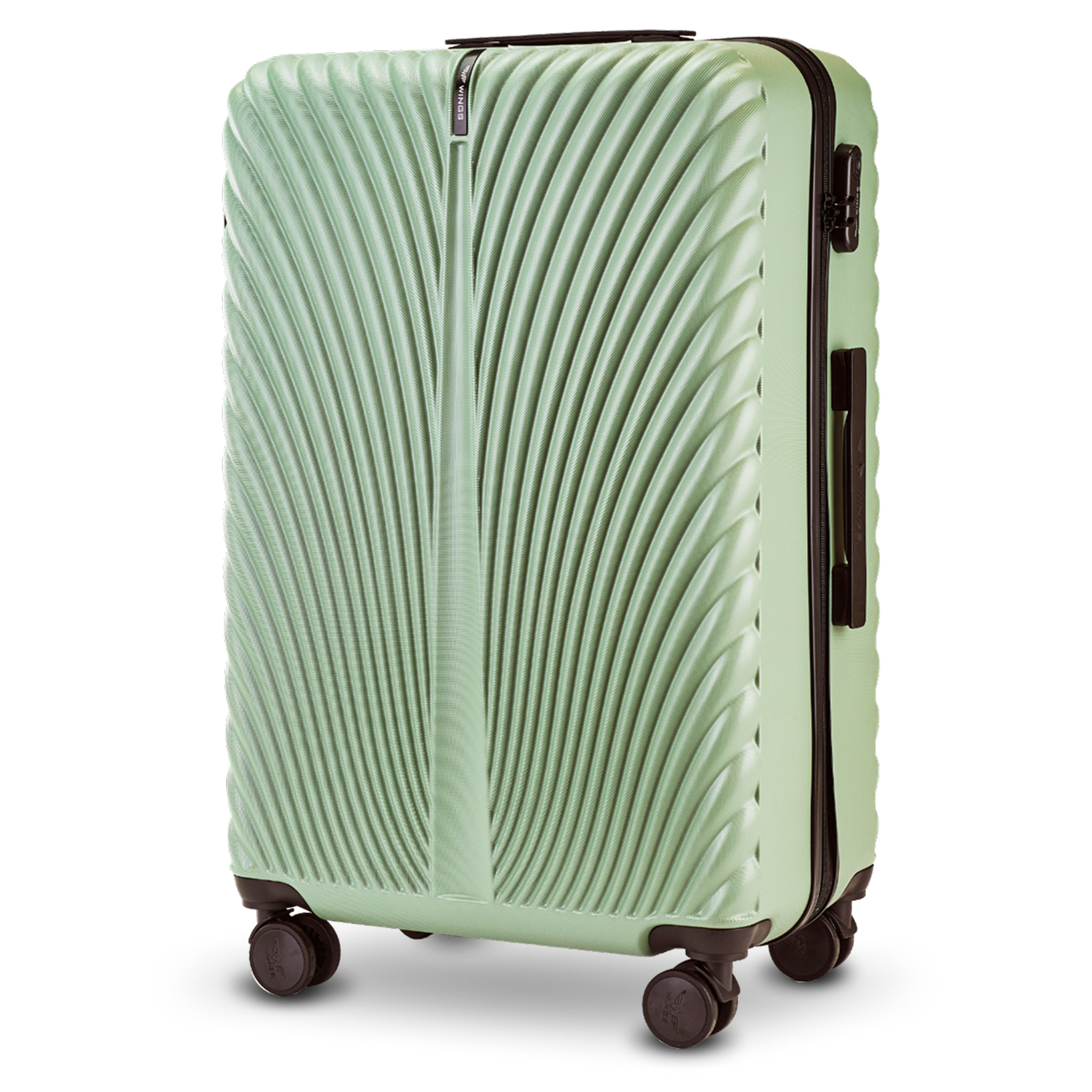 Valigia GRANDE WINGS SWAN 2.0 28" VERDE MILITARE