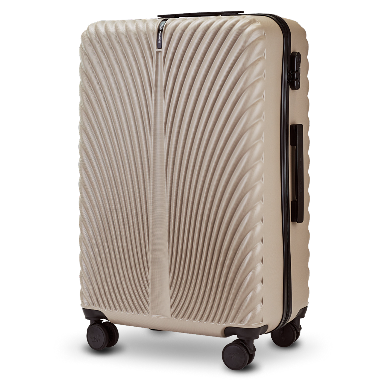 Stor kuffert WINGS SWAN 2.0 28" beige
