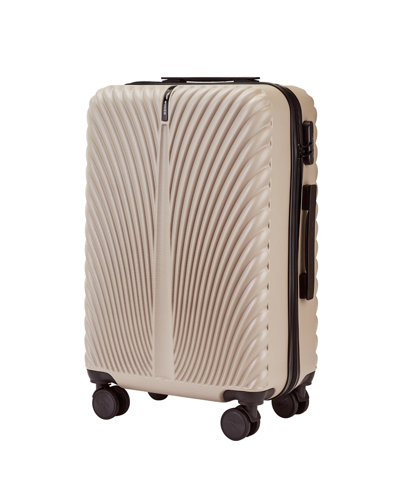 Keskikokoinen matkalaukku WINGS SWAN 2.0 24" BEIGE