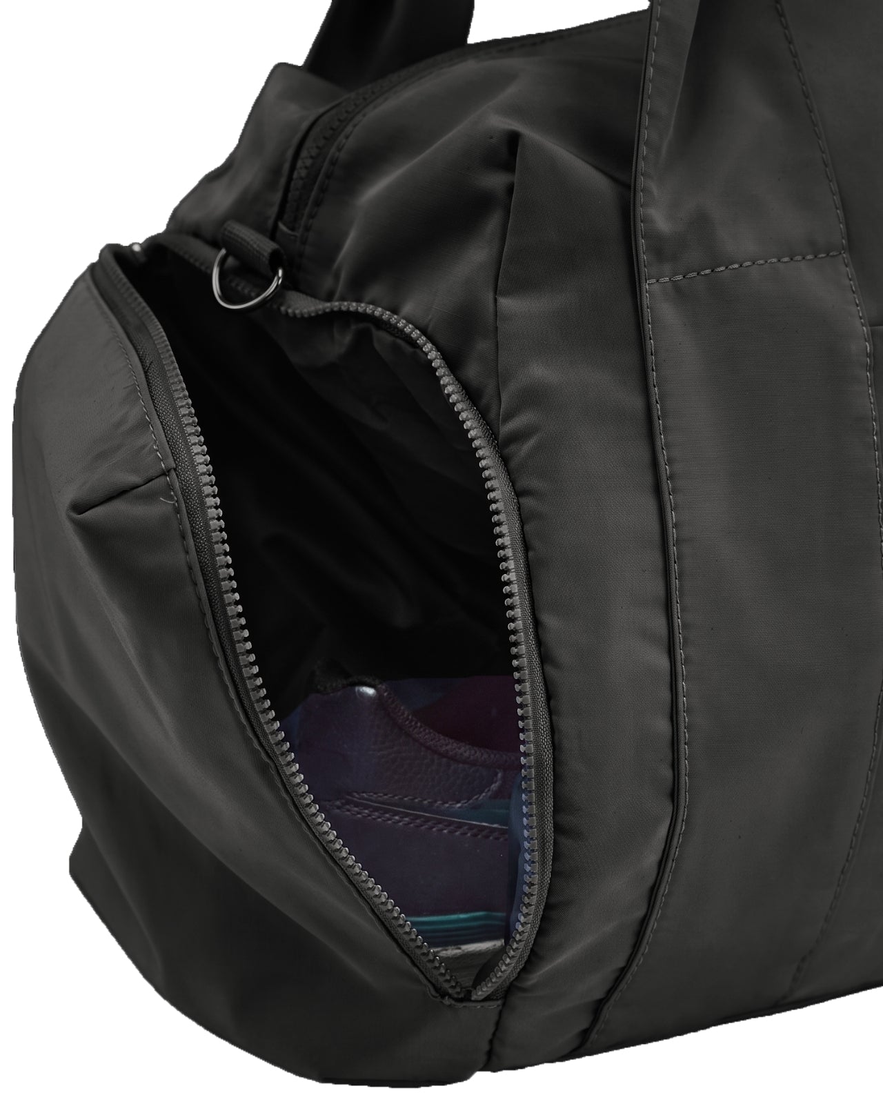 Sportovní taška WINGS SOLENNE s kapsou na boty a popruhem na kufr ČERNÁ
