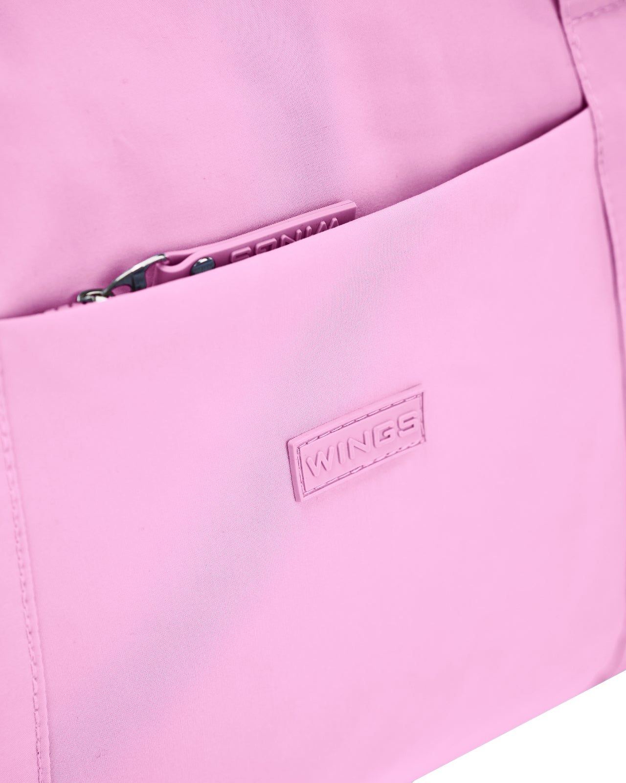 WINGS SOLENNE sports bag with shoe pocket and suitcase strap PINK