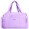 WINGS SOLENNE sports bag with shoe pocket and suitcase strap PURPLE