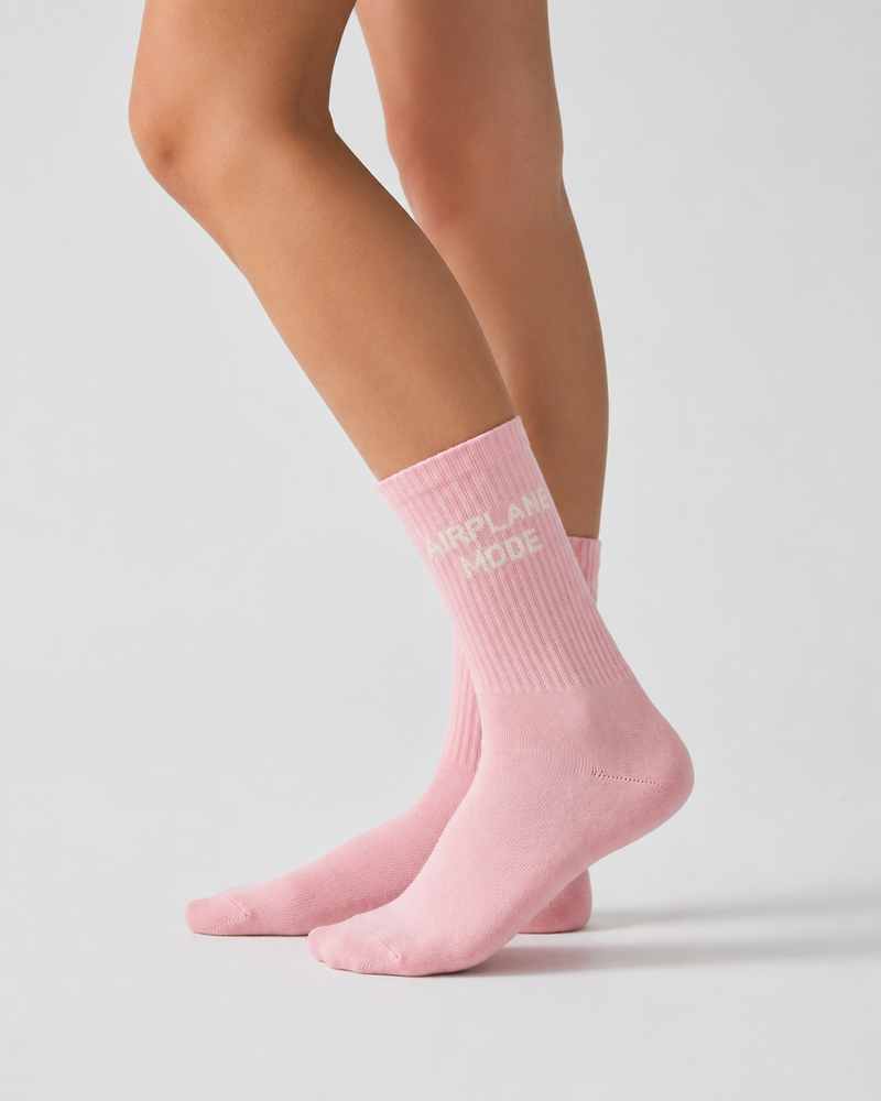 WINGS UNLEASH PINK women's socks