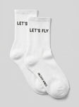 WINGS UNLEASH WHITE women's socks