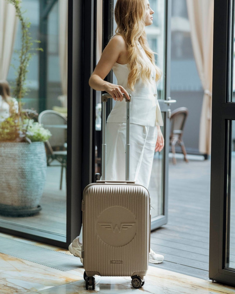 Kabinový kufr Wings Swallow 3.0 CHAMPAGNE 20“