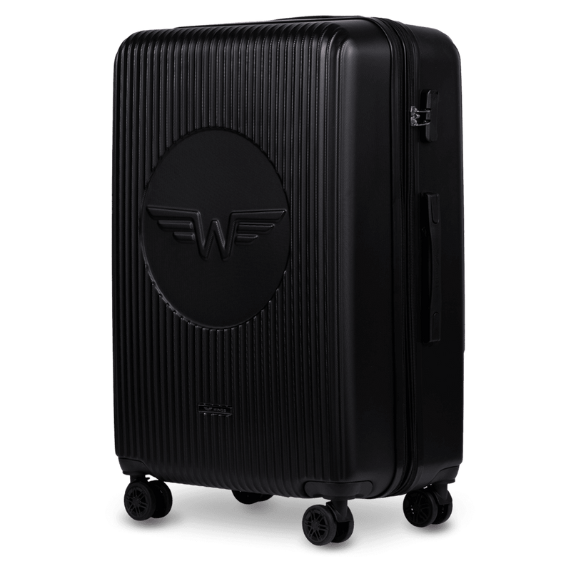 Large WINGS Swallow 3.0 Suitcase BLACK 28"