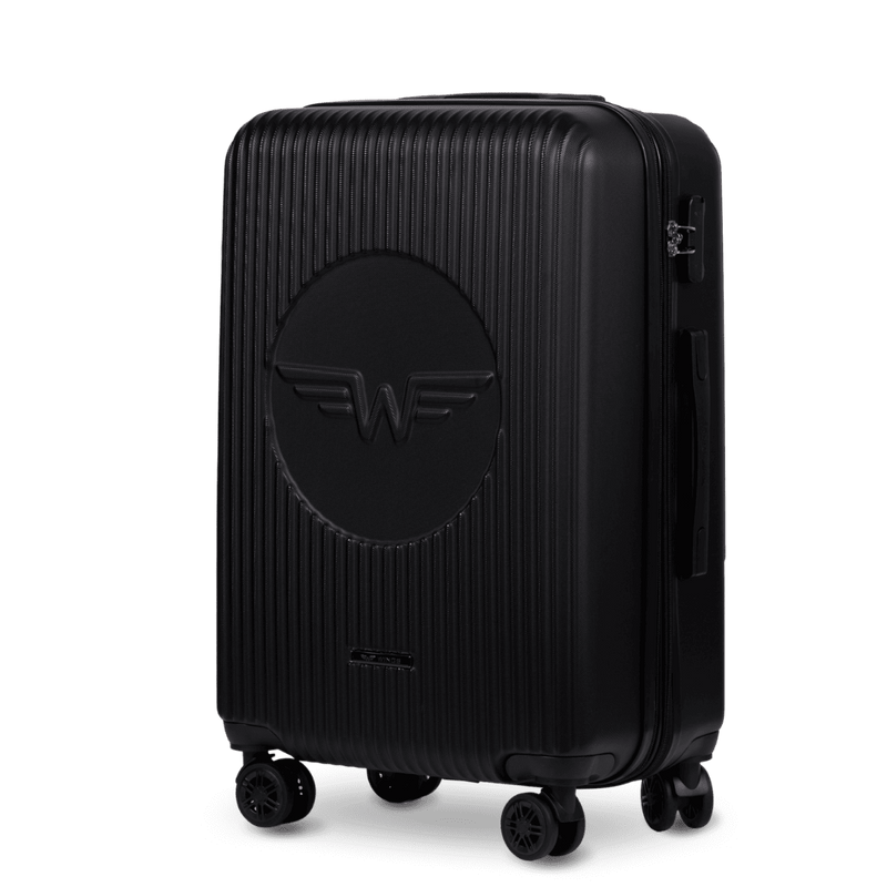 Medium WINGS Swallow 3.0 Suitcase BLACK 24"
