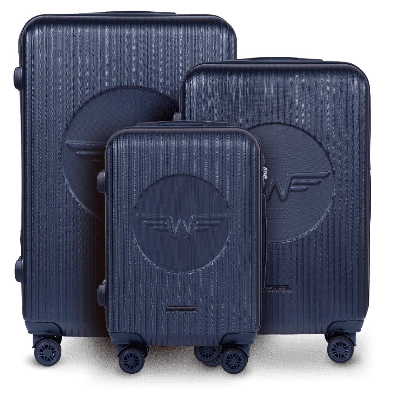Zestaw 3 Walizek Wings Swallow 3.0 BLUE SWALLOW COLLECTION