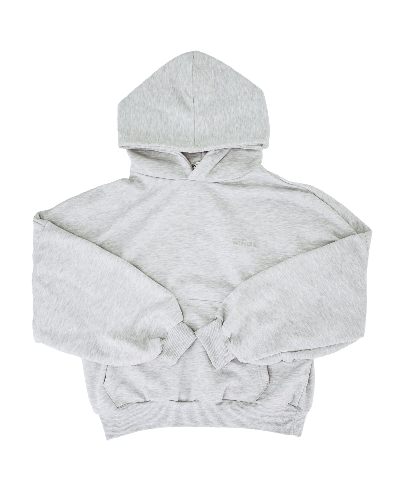 Damen Oversize-Sweatshirt UNLEASH WINGS GRAU