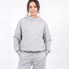 Damen Oversize-Sweatshirt UNLEASH WINGS GRAU