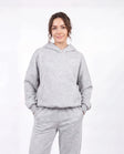 Damen Oversize-Sweatshirt UNLEASH WINGS GRAU