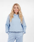 Bluza oversize damă UNLEASH WINGS ALBASTRU PASTEL