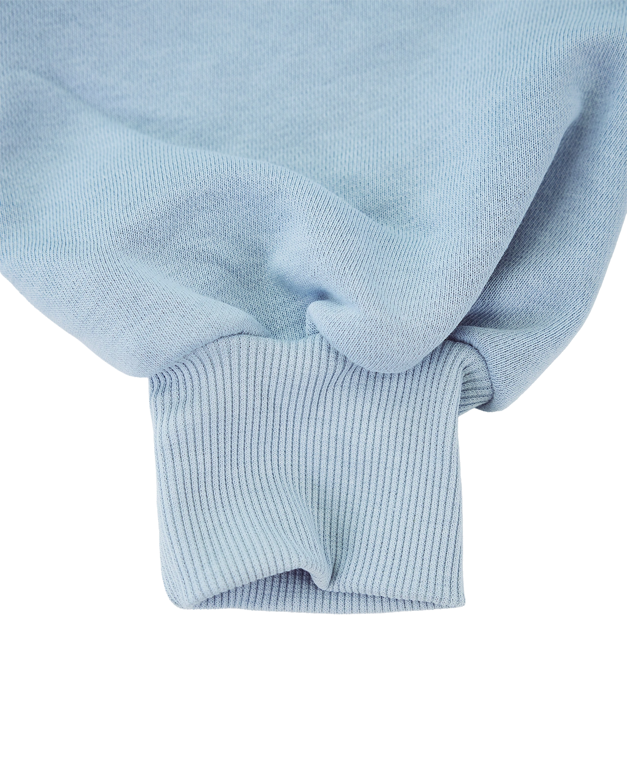 Damebluse CREWNECK oversize UNLEASH WINGS PASTEL BLUE