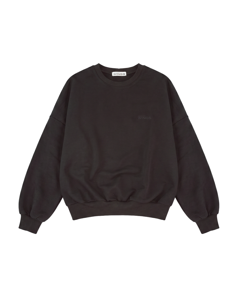Damebluse CREWNECK oversize UNLEASH WINGS SORT