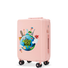 Valiză de cabină Wings ABS+ 20" Customized SOFT PINK TOURISM
