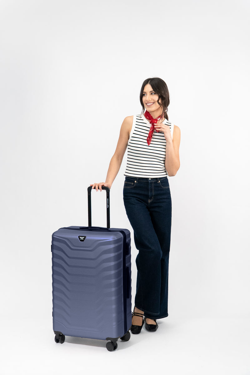 Valigia grande Wings PEAFOWL 28" BLU
