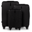 SET OF 3 SUITCASES WINGS EGRET 2.0 BLACK