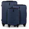 Set de 3 trolere WINGS EGRET 2.0 ALBASTRU ÎNCHIS