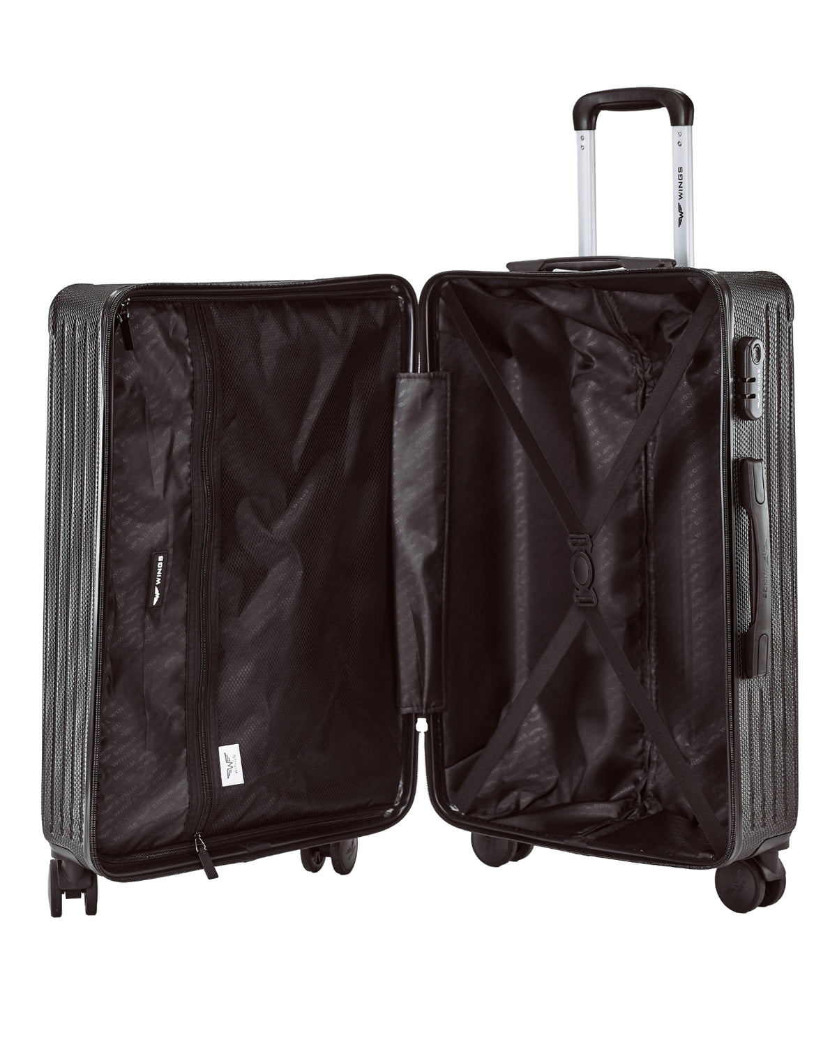 WINGS WHIMBREL 24" BLACK Medium Suitcase