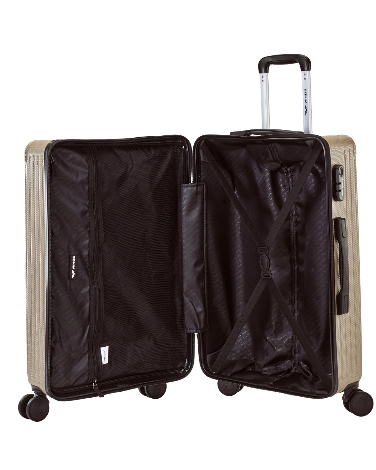 Stor WINGS WHIMBREL-kuffert 28" CHAMPAGNE