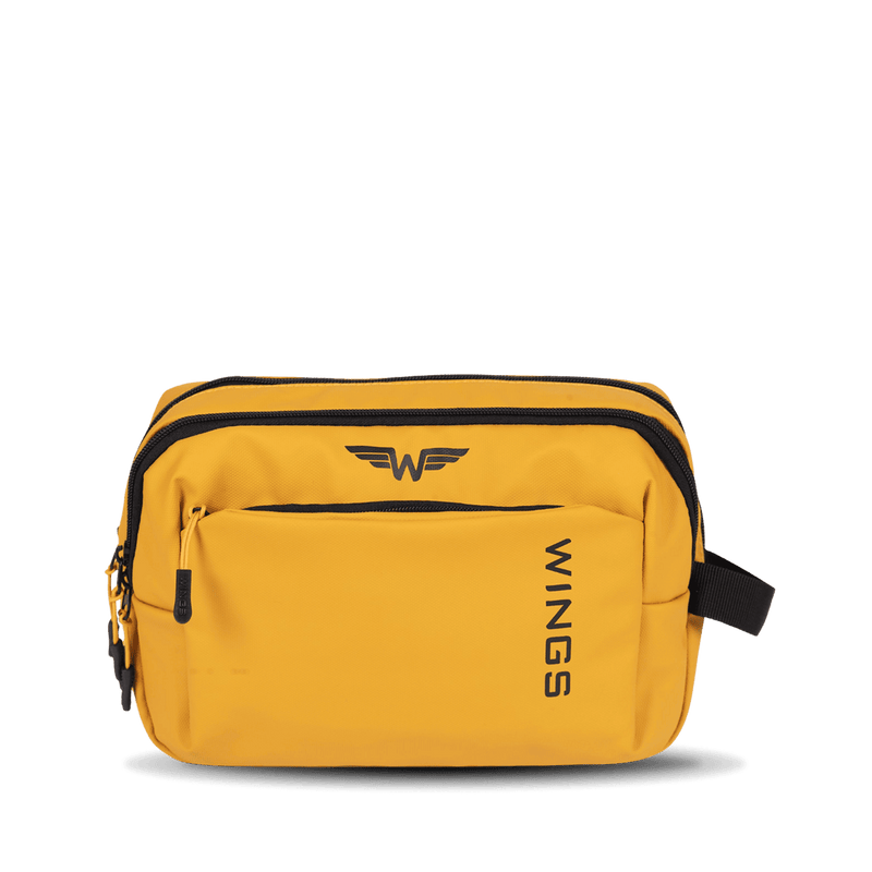 WINGS beauty case da viaggio ROOK giallo