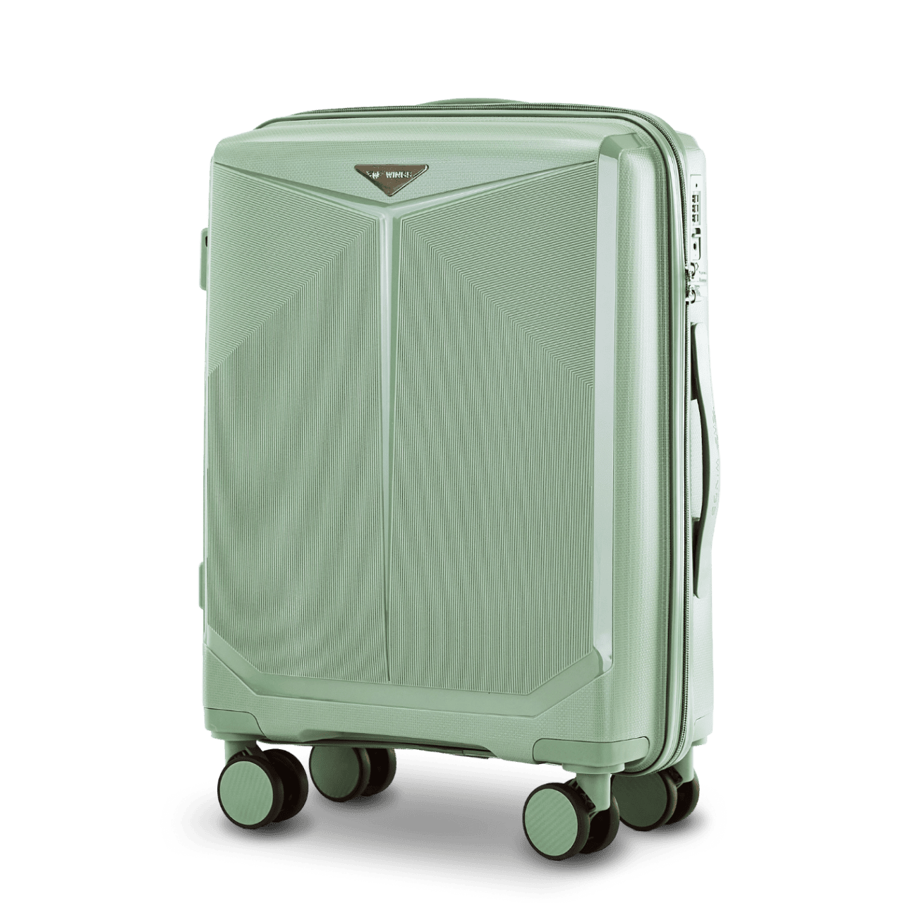 Cabin suitcase Wings COCKATIEL polypropylene 20" ARMY GREEN