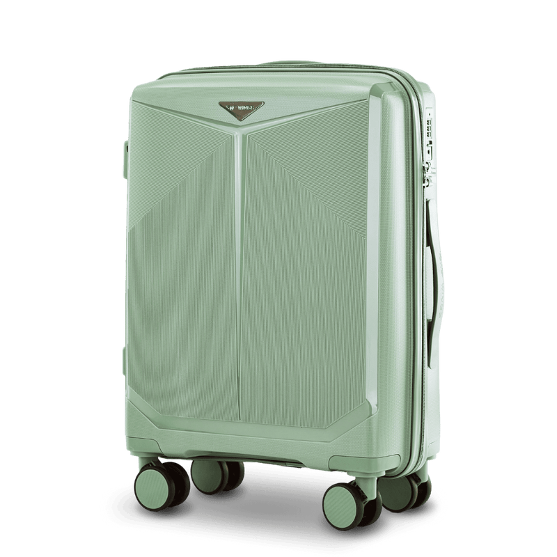 Кабинен куфар Wings COCKATIEL полипропилен 20" БЯЛО-ЛИЛАВ