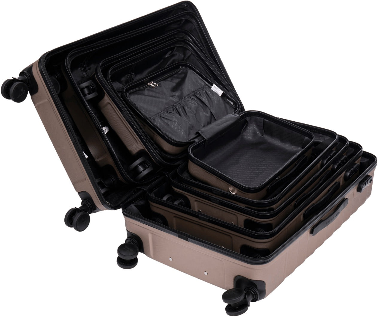 Large Wings PEAFOWL 2.0 28" Suitcase CHAMPAGNE