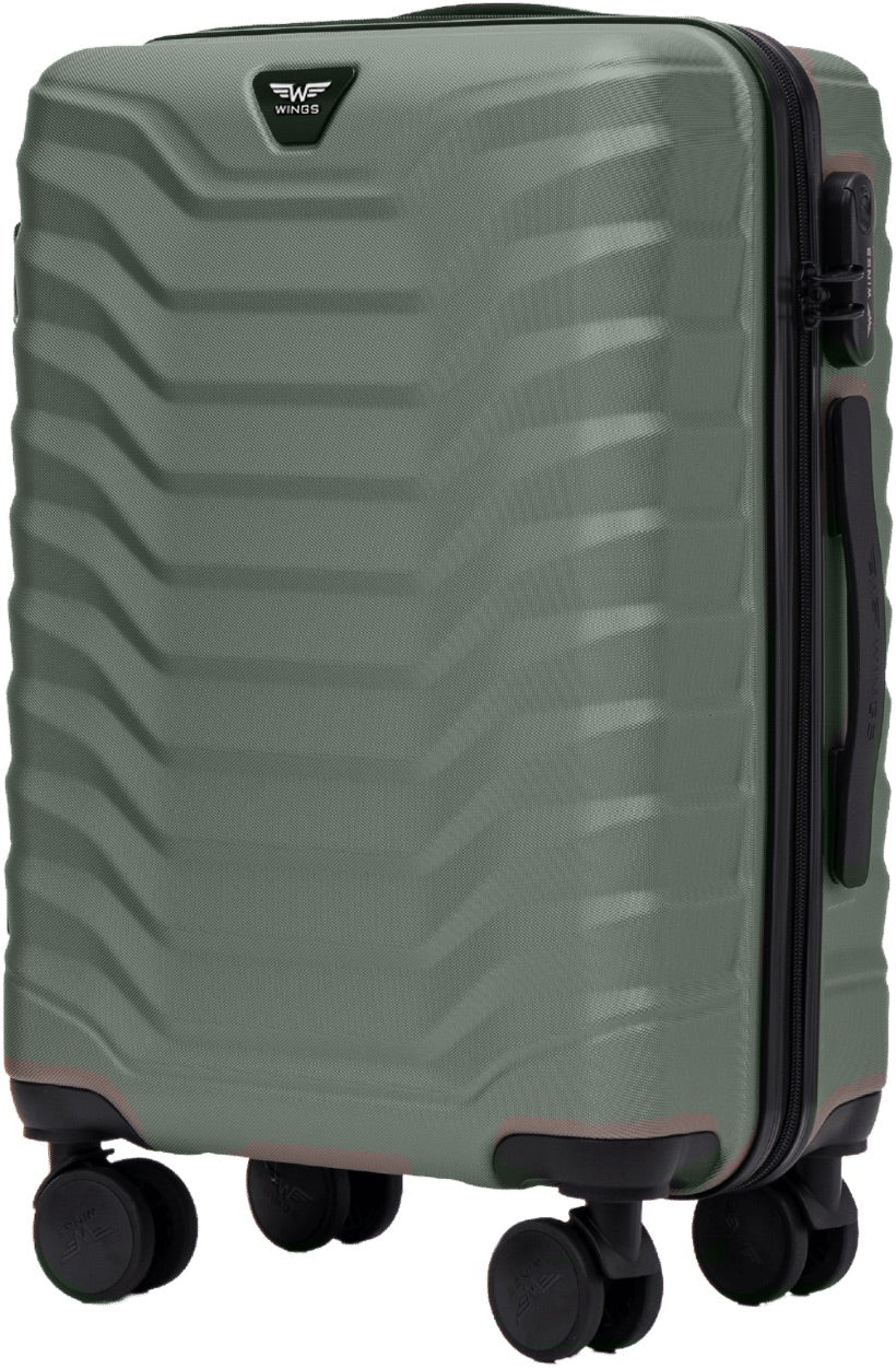 Súprava 4 kufrov Wings PEAFOWL 2.0 ARMY GREEN