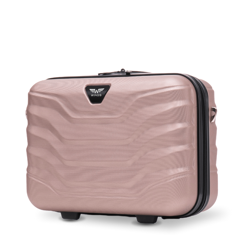 Reisekoffer Wings PEAFOWL 2.0 Kosmetiktasche 14" ROSÉGOLD