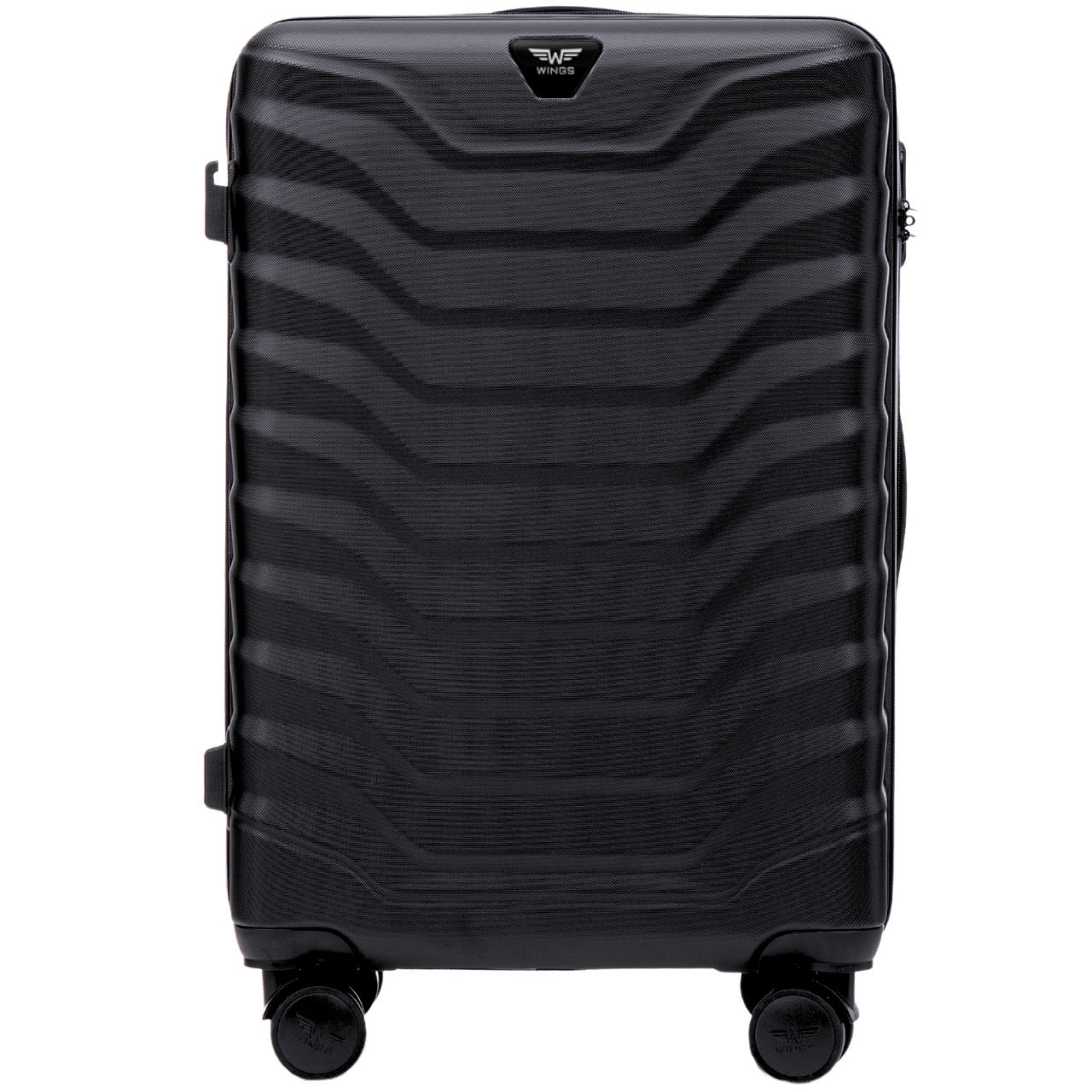 Medium suitcase Wings PEAFOWL 2.0 24" BLACK