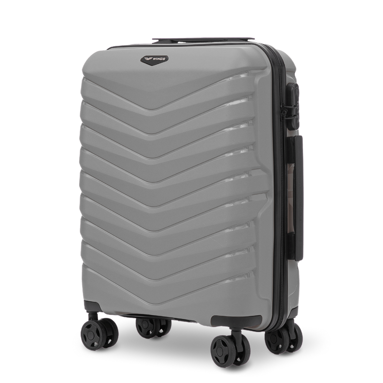 Wings PHOENIX 2.0 Cabin Suitcase polypropylene 20" DARK GREY