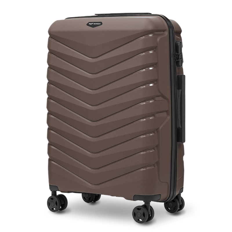 Среден куфар Wings PHOENIX 2.0 полипропилен 24" КАФЯВ