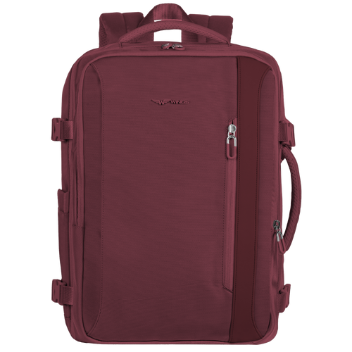 WINGS Multifunkčný batoh SKYLARK rozšíriteľný bordový